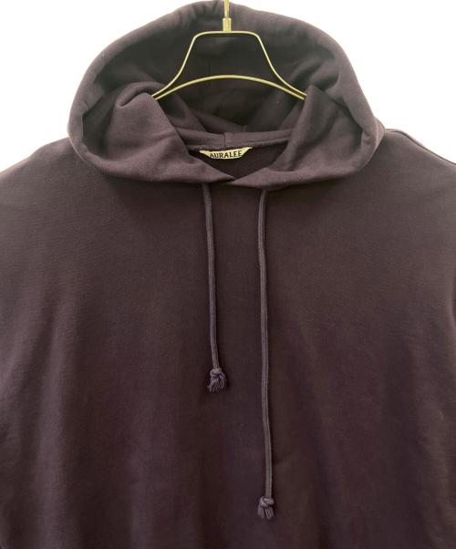 AURALEE（オーラリー）AURALEE (オーラリー) AURALEE　MILLED Sweat PULLOVER PARKA パープル サイズ:5の古着・服飾アイテム