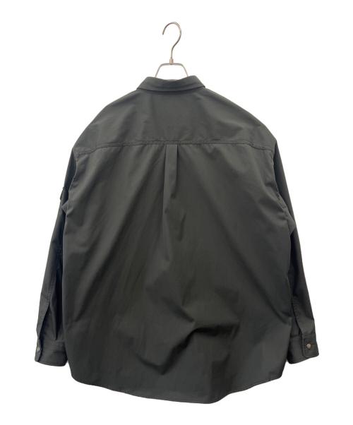 THE NORTHFACE PURPLELABEL（ザ・ノースフェイス パープルレーベル）THE NORTHFACE PURPLELABEL (ザ・ノースフェイス パープルレーベル) THE NORTHFACE PURPLELABEL　CPOシャツ グレー サイズ:Lの古着・服飾アイテム