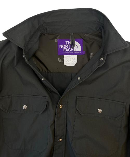 THE NORTHFACE PURPLELABEL（ザ・ノースフェイス パープルレーベル）THE NORTHFACE PURPLELABEL (ザ・ノースフェイス パープルレーベル) THE NORTHFACE PURPLELABEL　CPOシャツ グレー サイズ:Lの古着・服飾アイテム