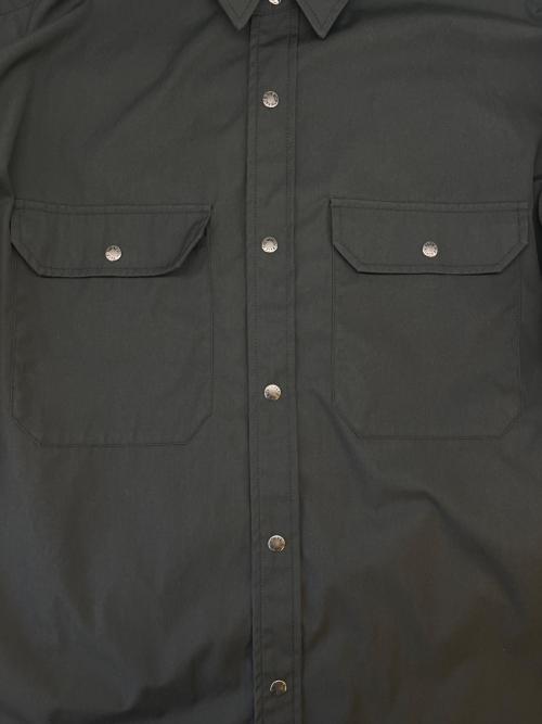 THE NORTHFACE PURPLELABEL（ザ・ノースフェイス パープルレーベル）THE NORTHFACE PURPLELABEL (ザ・ノースフェイス パープルレーベル) THE NORTHFACE PURPLELABEL　CPOシャツ グレー サイズ:Lの古着・服飾アイテム