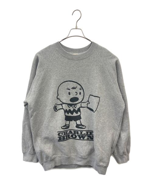 sports wear（スポーツウェア）sports wear JOURNAL STANDARD relume PEANUTS sports wear × JOURNAL STANDARD relume × PEANUTS プリントスウェット グレー サイズ:XーLARGEの古着・服飾アイテム