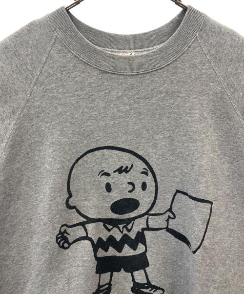 sports wear（スポーツウェア）sports wear JOURNAL STANDARD relume PEANUTS sports wear × JOURNAL STANDARD relume × PEANUTS プリントスウェット グレー サイズ:XーLARGEの古着・服飾アイテム