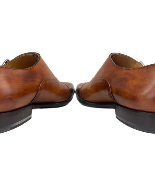 Santoni（サントーニ）Santoni (サントーニ) Santoni　モンクストラップシューズ ブラウン サイズ:7の古着・服飾アイテム