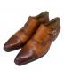 Santoni（サントーニ）の古着「Santoni　モンクストラップシューズ」｜ブラウン
