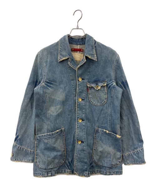 LEVI'S REDLOOP（リーバイスレッドループ）LEVI'S REDLOOP (リーバイスレッドループ) LEVI'S REDLOOP　デニムジャケット インディゴ サイズ:Ｌの古着・服飾アイテム