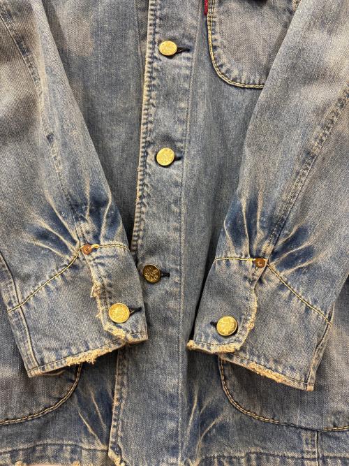 LEVI'S REDLOOP（リーバイスレッドループ）LEVI'S REDLOOP (リーバイスレッドループ) LEVI'S REDLOOP　デニムジャケット インディゴ サイズ:Ｌの古着・服飾アイテム