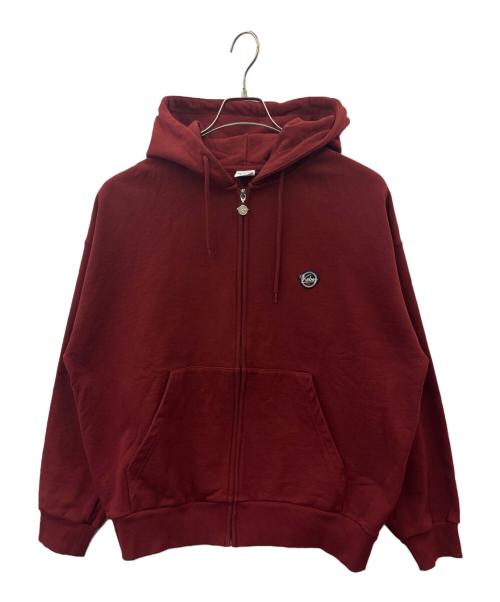 KEBOZ（ケボズ）KEBOZ (ケボズ) KEBOZ　ジップアップスウェット レッド サイズ:LARGEの古着・服飾アイテム