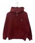 KEBOZ（ケボズ）の古着「KEBOZ　ジップアップスウェット」｜レッド