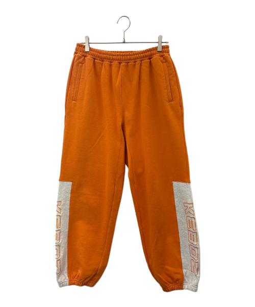 KEBOZ（ケボズ）KEBOZ (ケボズ) KEBOZ　スウェットパンツ オレンジ×グレー サイズ:Ｌの古着・服飾アイテム