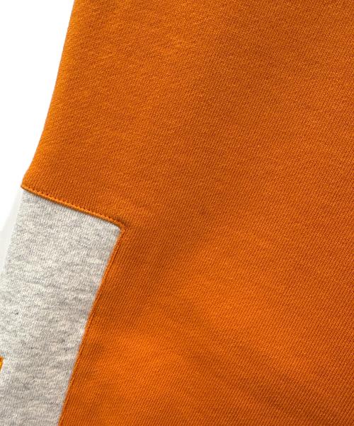 KEBOZ（ケボズ）KEBOZ (ケボズ) KEBOZ　スウェットパンツ オレンジ×グレー サイズ:Ｌの古着・服飾アイテム