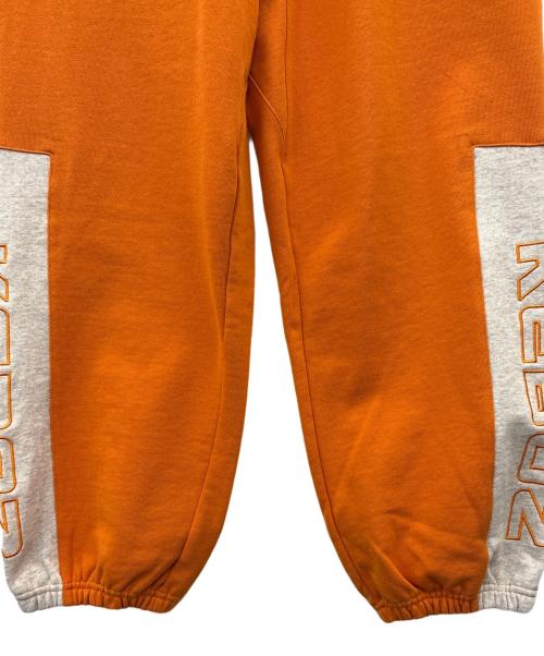 KEBOZ（ケボズ）KEBOZ (ケボズ) KEBOZ　スウェットパンツ オレンジ×グレー サイズ:Ｌの古着・服飾アイテム