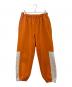 KEBOZ（ケボズ）の古着「KEBOZ　スウェットパンツ」｜オレンジ×グレー