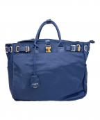 SELENT ETHERセレーンエテール）の古着「SELENT ETHER　トートバッグ」｜ネイビー