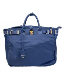 SELENT ETHER（セレーンエテール）の古着「SELENT ETHER　トートバッグ」｜ネイビー