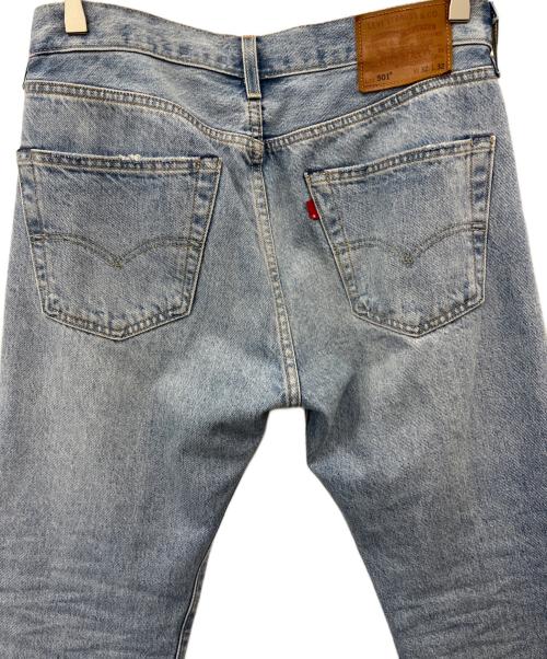 LEVI'S PReMIUM（リーバイス プレミアム）LEVI'S PReMIUM (リーバイス プレミアム) LEVI'S PReMIUM 　501デニムパンツ　赤耳 リペア加工 インディゴ サイズ:W32 L32の古着・服飾アイテム