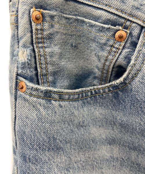 LEVI'S PReMIUM（リーバイス プレミアム）LEVI'S PReMIUM (リーバイス プレミアム) LEVI'S PReMIUM 　501デニムパンツ　赤耳 リペア加工 インディゴ サイズ:W32 L32の古着・服飾アイテム