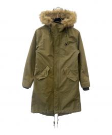 FRED PERRY（フレッドペリー）の古着「FRED PERRY ライナー付モッズコート」｜オリーブ