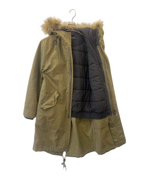 FRED PERRY（フレッドペリー）FRED PERRY (フレッドペリー) FRED PERRY ライナー付モッズコート オリーブ サイズ:XSの古着・服飾アイテム