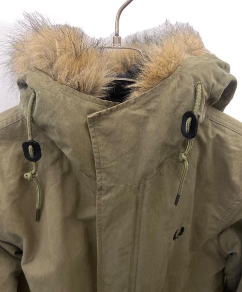 FRED PERRY（フレッドペリー）FRED PERRY (フレッドペリー) FRED PERRY ライナー付モッズコート オリーブ サイズ:XSの古着・服飾アイテム