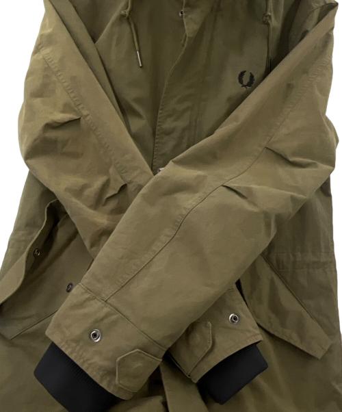 FRED PERRY（フレッドペリー）FRED PERRY (フレッドペリー) FRED PERRY ライナー付モッズコート オリーブ サイズ:XSの古着・服飾アイテム