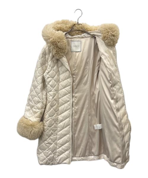 darich（ダーリッチ）darich (ダーリッチ) DARICH　ダウンコート ベージュ サイズ:Mの古着・服飾アイテム