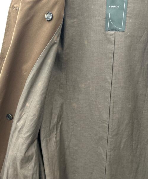 Noble（ノーブル）Noble (ノーブル) トレンチコート ブラウン サイズ:38の古着・服飾アイテム