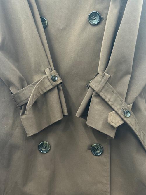 Noble（ノーブル）Noble (ノーブル) トレンチコート ブラウン サイズ:38の古着・服飾アイテム