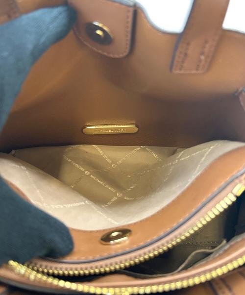 MICHAEL KORS（マイケル・コース）MICHAEL KORS (マイケル・コース) MICHAEL KORS 　2WAYバッグ ブラウンの古着・服飾アイテム