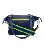 COLE HAANコールハーン）の古着「COLE HAAN 　GRANDSERIES 　2WAYバッグ」｜ネイビー