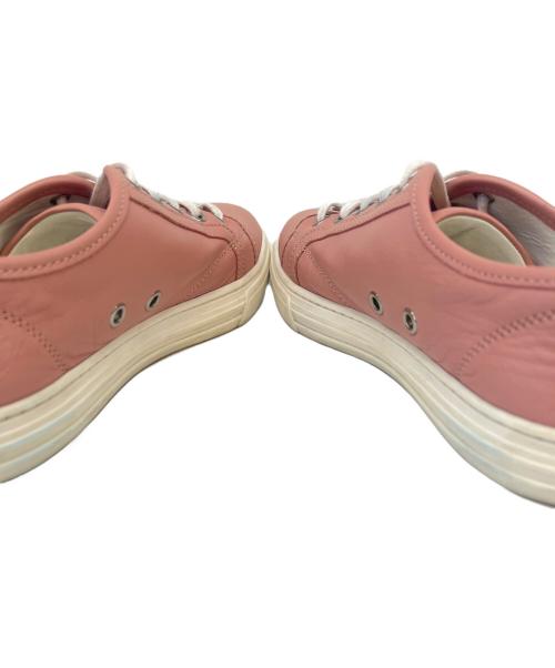 GUCCI（グッチ）GUCCI (グッチ) GUCCI レザースニーカー ピンク サイズ:36の古着・服飾アイテム