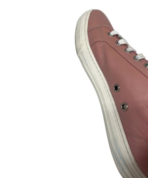 GUCCI（グッチ）GUCCI (グッチ) GUCCI レザースニーカー ピンク サイズ:36の古着・服飾アイテム