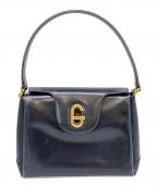 GUCCIグッチ）の古着「GUCCI　OLD GUCCI　ターンロック Gロゴ金具　ハンドバッグ」