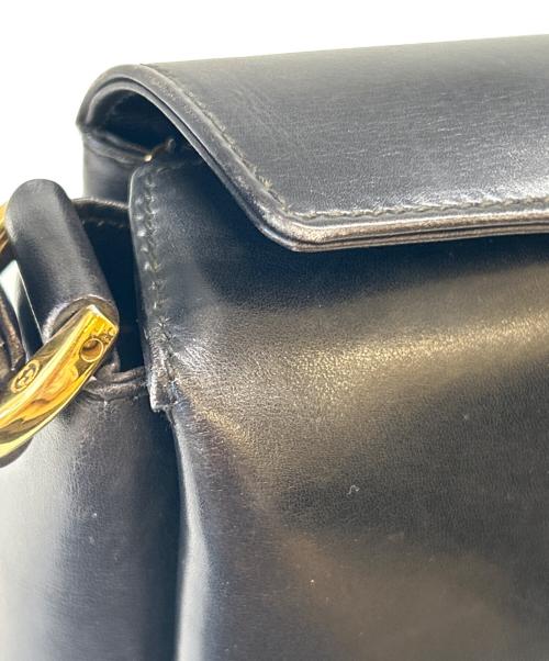 GUCCI（グッチ）GUCCI (グッチ) GUCCI　OLD GUCCI　ターンロック Gロゴ金具　ハンドバッグの古着・服飾アイテム