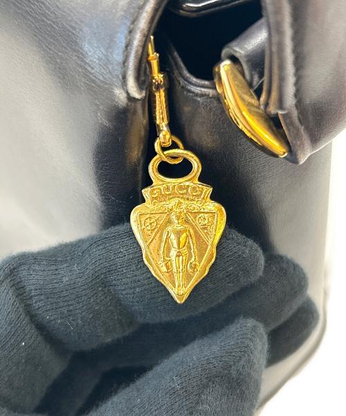 GUCCI（グッチ）GUCCI (グッチ) GUCCI　OLD GUCCI　ターンロック Gロゴ金具　ハンドバッグの古着・服飾アイテム