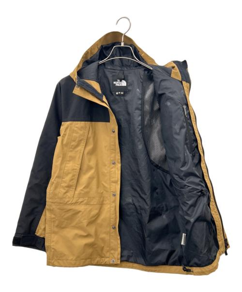 THE NORTH FACE（ザ ノース フェイス）THE NORTH FACE (ザ ノース フェイス) マウンテンライトジャケット ブラウン×ブラック サイズ:Mの古着・服飾アイテム