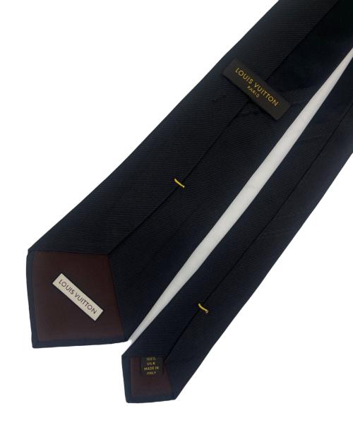 LOUIS VUITTON（ルイ ヴィトン）LOUIS VUITTON (ルイ ヴィトン) LOUIS VUITTON　ネクタイ ブラック サイズ:-の古着・服飾アイテム