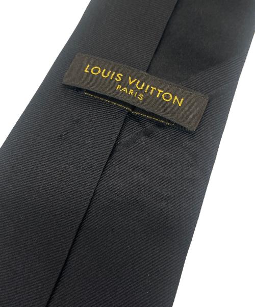 LOUIS VUITTON（ルイ ヴィトン）LOUIS VUITTON (ルイ ヴィトン) LOUIS VUITTON　ネクタイ ブラック サイズ:-の古着・服飾アイテム