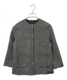 MACKINTOSH PHILOSOPHY（マッキントッシュ フィロソフィー）の古着「MACKINTOSH PHILOSOPHY　IVENREY MIDDLE　リバーシブルジャケット　2024AW」｜グレー