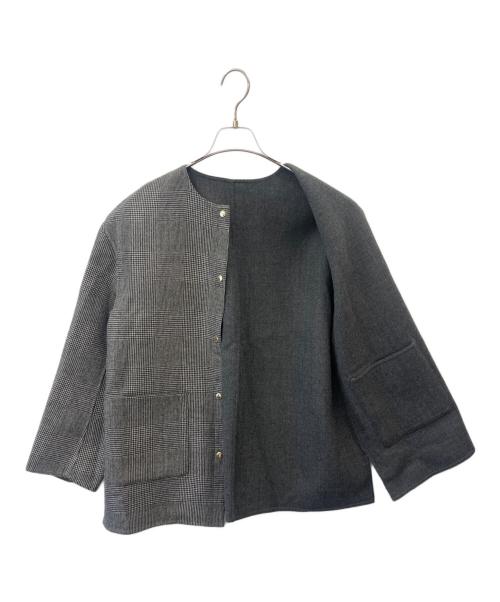 MACKINTOSH PHILOSOPHY（マッキントッシュ フィロソフィー）MACKINTOSH PHILOSOPHY (マッキントッシュ フィロソフィー) MACKINTOSH PHILOSOPHY　IVENREY MIDDLE　リバーシブルジャケット　2024AW グレー サイズ:36の古着・服飾アイテム