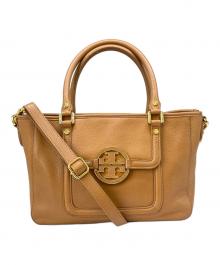 TORY BURCH（トリーバーチ）の古着「2WAYバッグ」｜ブラウン