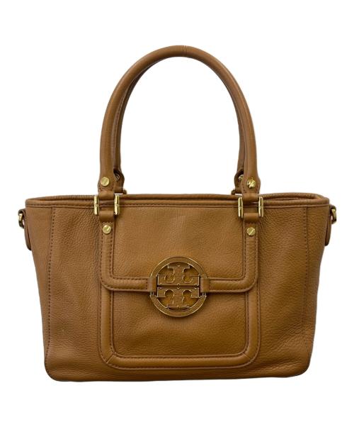 TORY BURCH（トリーバーチ）TORY BURCH (トリーバーチ) 2WAYバッグ ブラウンの古着・服飾アイテム