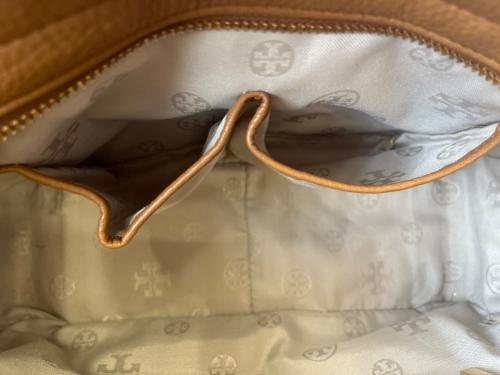 TORY BURCH（トリーバーチ）TORY BURCH (トリーバーチ) 2WAYバッグ ブラウンの古着・服飾アイテム