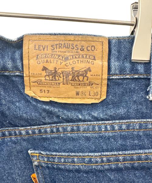 LEVI'S（リーバイス）LEVI'S (リーバイス) LEVI'S 　90s 517デニムパンツ インディゴ サイズ:W34 L30の古着・服飾アイテム