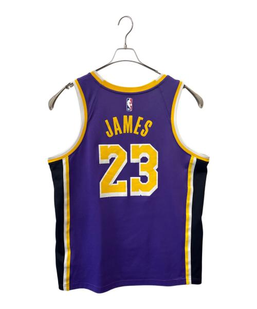 NIKE（ナイキ）NIKE (ナイキ) NIKE　LAレイカーズ 23レブロン・ジェームズ　タンクトップ パープル サイズ:XLの古着・服飾アイテム