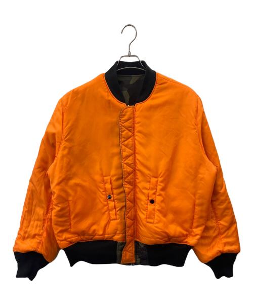 ALPHA（アルファ）ALPHA (アルファ) ALPHA 　MA-1ジャケット　カモフラージュ柄 カーキ サイズ:XLの古着・服飾アイテム