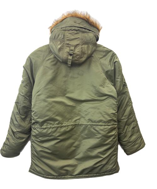 ALPHA（アルファ）ALPHA (アルファ) ALPHA 　N-3Bフライトジャケット カーキ サイズ:XLの古着・服飾アイテム