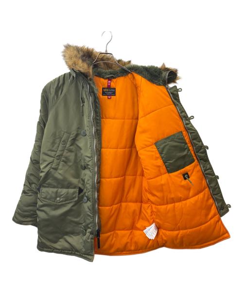 ALPHA（アルファ）ALPHA (アルファ) ALPHA 　N-3Bフライトジャケット カーキ サイズ:XLの古着・服飾アイテム