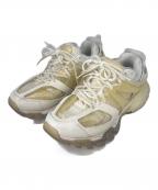 BALENCIAGAバレンシアガ）の古着「BALENCIAGA　TRACK CLEAR SOLE　ローカットスニーカー」｜ホワイト