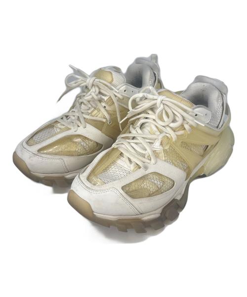 BALENCIAGA（バレンシアガ）BALENCIAGA (バレンシアガ) BALENCIAGA　TRACK CLEAR SOLE　ローカットスニーカー ホワイト サイズ:28.5の古着・服飾アイテム