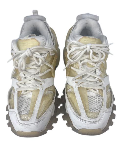 BALENCIAGA（バレンシアガ）BALENCIAGA (バレンシアガ) BALENCIAGA　TRACK CLEAR SOLE　ローカットスニーカー ホワイト サイズ:28.5の古着・服飾アイテム
